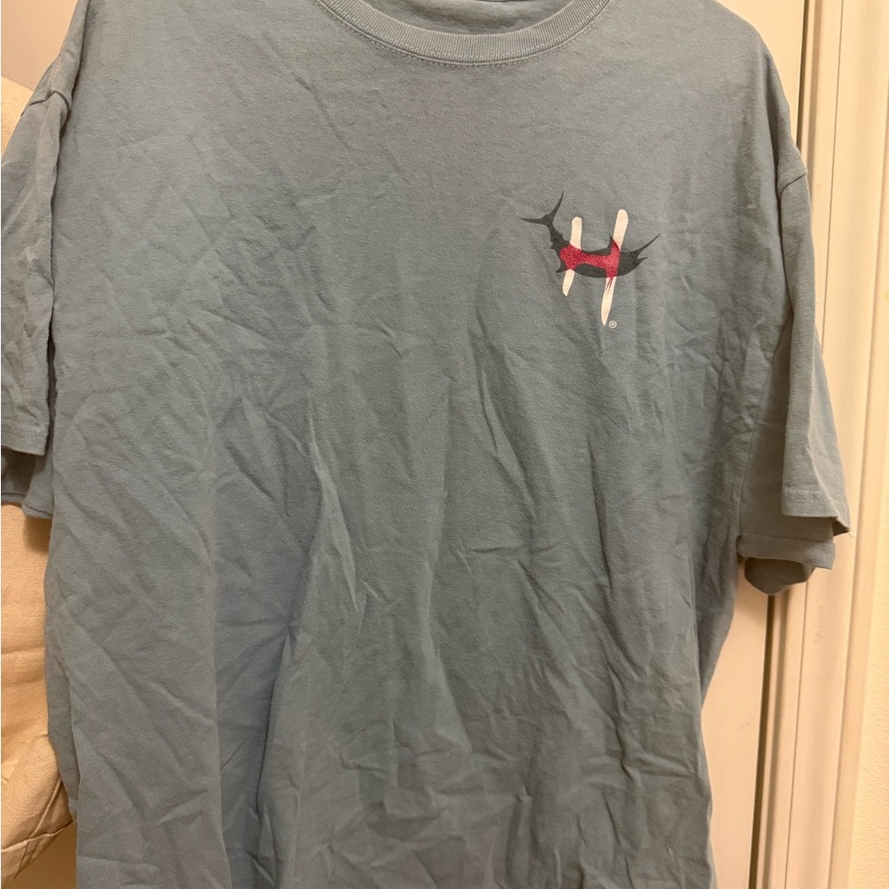 Men's Blue Graphic T-Shirt